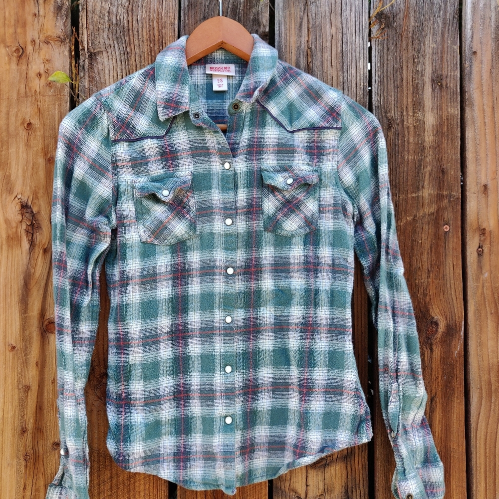 Flannel Fall Colored, Size Medium